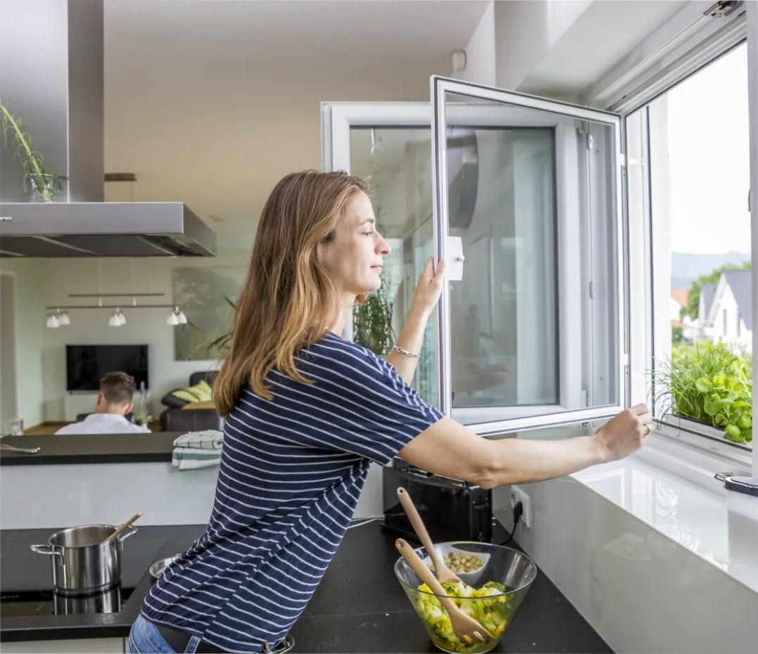 Fliegengitter Pendelfenster – Insectosun München